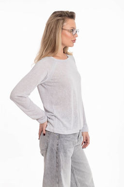 Лонгслив М325165с серый