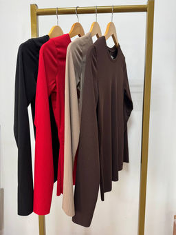 Лонгслив ДЖ 527 бежевый