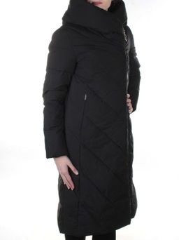 F-9917 BLACK Пальто женское зимнее Callia (200 гр. холлофайбер)