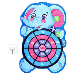 Дартс Слоник 2, 3 шарика на липучках, крючок