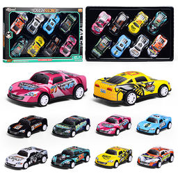 Набор машин "Дорожная гонка" металл, в коробке