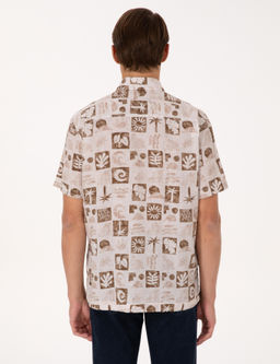 Kahverengi Comfort Fit K_sa Kollu G_mlek - Pierre cardin фото 5