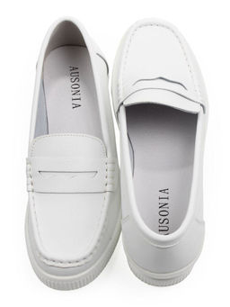 06-YD267-1 WHITE Туфли женские (натуральная кожа)