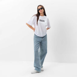 Футболка женская MIST Babe, размер S (42-44), белая