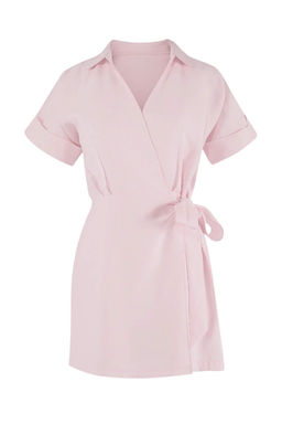 More Sustainable Pembe Baglama Detayl? Mini Dokuma Tulum TWOSS26TU00028