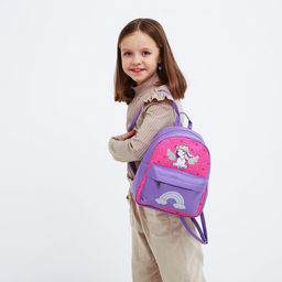 Рюкзак школьный текстильный c карманом «Единорог», светоотражающие элементы, 27×23×10 см
