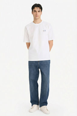 %100 Pamuk Boxy Fit Bask_l_ Ti__rt - Defacto фото 2