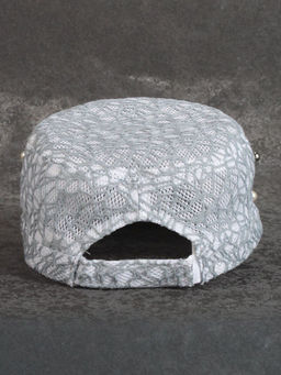DOU BLE WOOD GRAY Бейсболка женская (сетка)