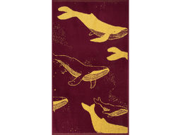 Полотенце махровое 6с103.412ж1 Киты(кр.дерево1) 50х90см