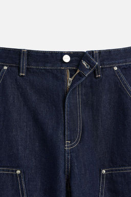 CARPENTER STRAIGHT-LEG JEANS - Zara фото 29