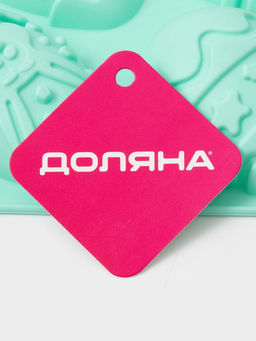 Форма силиконовая для выпечки Доляна Пасха, 27?17 см, 6 ячеек, цвет мятный фото 6