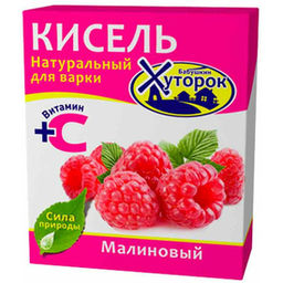 2шт.Кисель Баб. Хут. Малина 180г