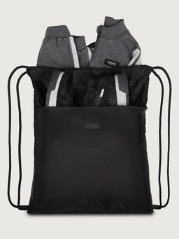 Рюкзак-мешок для обуви 26ш26025 черный - Nikastyle фото 5