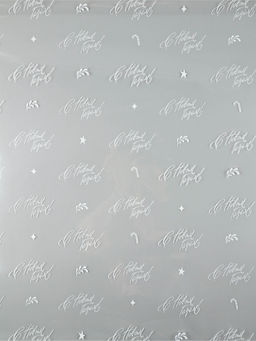 Плёнка глянцевая «С Новым годом», 1×5.2 м