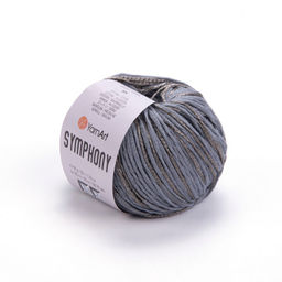 Симфония (Symphony) пряжа YarnArt 80%хлопок 20%вискоза 10х50г/125м  фото 9