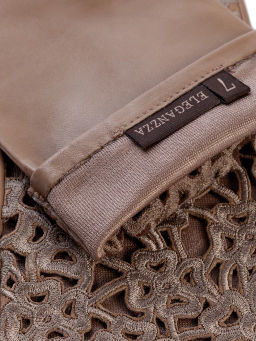 Перчатки женские ш/п F-0160 l.taupe - Eleganzza фото 19
