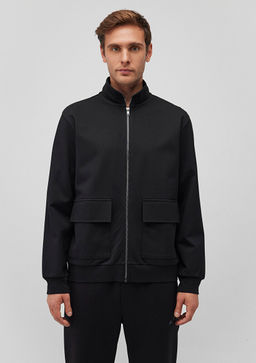 Siyah Sweatshirt - Mavi фото 3