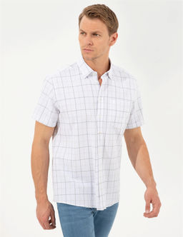 Haki Regular Fit K_sa Kollu G_mlek