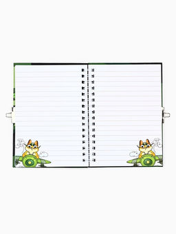 Блокнот на замочке А6, 50 листов в твердой обложке 23 февраля. День защитника котечества - Artfox фото 4