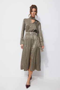 Платье LYUSHe 4248 оливка фото 2