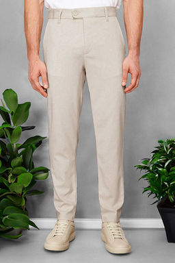 Ta_ Slim Fit _talyan Kesim Esnek Chino Kuma_ Pantolon TMNAW23PL00034