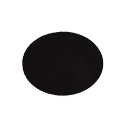 Термоаппликация BLITZ Термозаплатка овал кожзам, замша 8х10 см 4 шт 07 замша черный