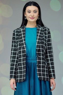 Жакет Angelina Co 659 шанель черно-белая