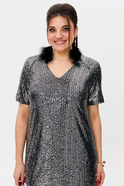 Платье ANELLI 1797 серебро