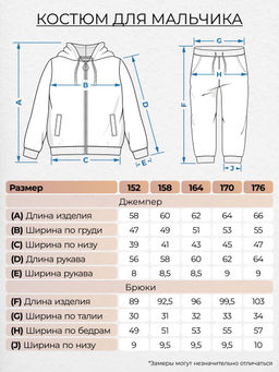 Спортивный костюм детский (джемпер+брюки) 11234 Be Friends  фото 4