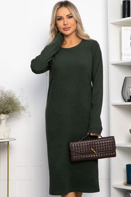 Платье трикотажное Уютный вечер (хаки) П14359-25М - Lt collection фото 9