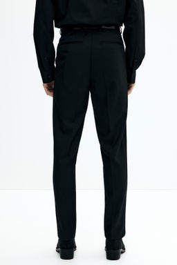 Pantal?n de esmoquin en mezcla de lana Slim Fit - H&m фото 4
