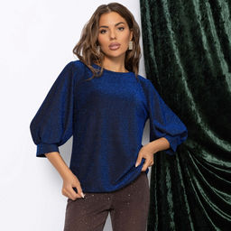 Блуза нарядная с блеском, Предвкушение встречи (сияние) / Новый год