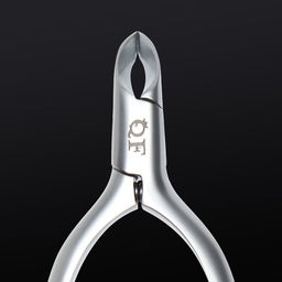 Кусачки маникюрные для кутикулы «Премиум сатин», скрытая пружина, матовые, 10.3 см, длина лезвия-4 мм