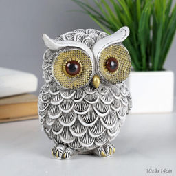 Статуэтка Сова 14 см / 377-3 /уп 72/