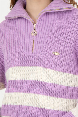 Женский сиреневый свитер - U.s. polo assn фото 7