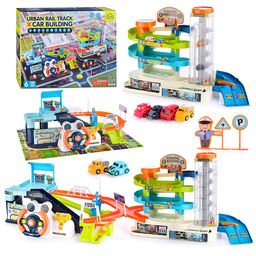 Паркинг "Городская автостоянка с рулем" в коробке