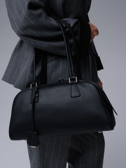 Кожаная сумка Charlotte DBR 31358 черный  фото 3