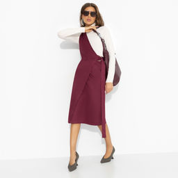 Сарафан замшевый, Селфи-мания (бордо) - Charutti фото 7