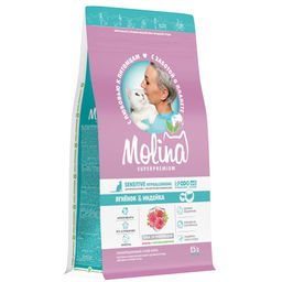 MOLINA, Сухой корм с ягненк и инд для взр.кошек с чувствит.пищеварением,HYPOALLERGENIC,0.4кг,1060796