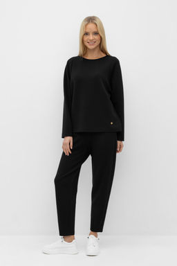 ЕВТ 4121/1/черный брюки жен