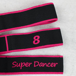 Ремень эластичный для йоги Woohooo Yoga Belt / 8 петель/ розовый / уп 50 - ГалеонТрейд фото 8