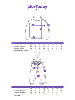 PlayToday / Комплект зимний для девочки: куртка, брюки фото 15