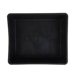 Цена за 2 шт. Ящик для рассады, 35×30×9 см, 6.5 л, пластик, чёрный