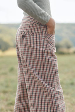 LIMITED EDITION CHECK TROUSERS - Zara фото 4