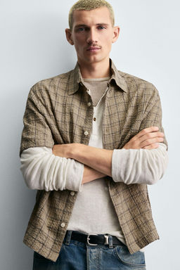 TEXTURED STRUCTURE SHIRT - Zara фото 5