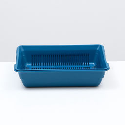 Туалет глубокий с сеткой 36×25×9 см, синий