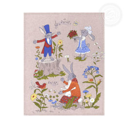 Набор полотенец из рогожки "Морковкино" 45*60/2 шт. - 45*60 Полотенца из рогожки