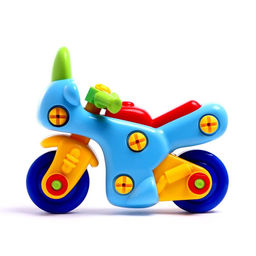 Конструктор для малышей Мотоцикл, 27 деталей - Simaland фото 3