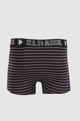 Erkek Siyah 3l_ Boxer Tak_m_