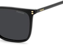 Солнцезащитные очки POLAROID PLD 4207/S/X Чёрный, мужские  фото 4